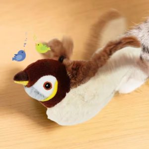Interactive Catnip Plush Toy
